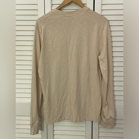 💥Final Price💥 J. CREW Cotton Long Sleeve M in Oatmeal - Picture 2 of 5